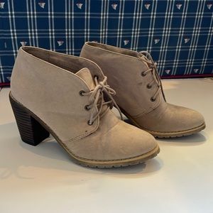 Nude booties